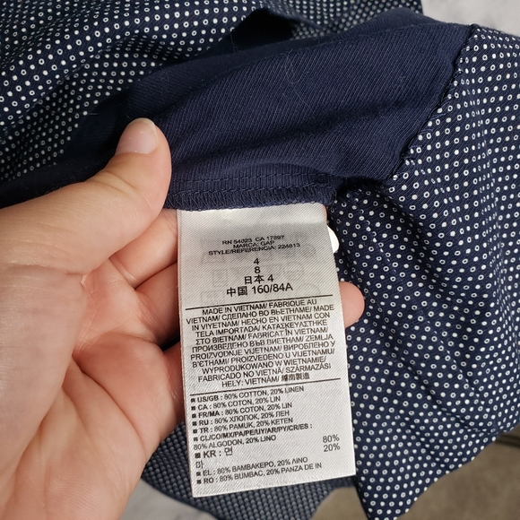 Gap 1/2 sleeve polka dot dress - Picture 3 of 4